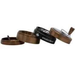 Alternative view of Grinder Amsterdam a Manovella Bronzo in Alluminio - 4 parti 63mm