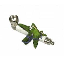 Pipa Cannabuds Bong in Metallo - 10cm