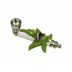 Pipa Cannabuds Sloth in Metallo - 10cm