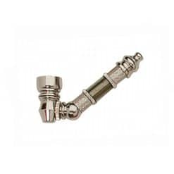Pipa in Metallo e Plastica Adunco - 9cm