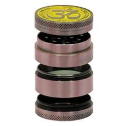 Alternative view of Grinder Amsterdam Om Bronzo e Giallo in Alluminio - 4 parti 50mm