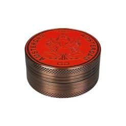 Grinder Amsterdam Ganesh Bronzo e Rosso in Alluminio - 2 parti 60mm