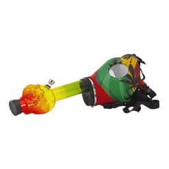 Alternative view of Rasta Bong Mask