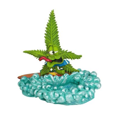 Posacenere Cannabuds Surfer Dude - 15.5x11.5cm