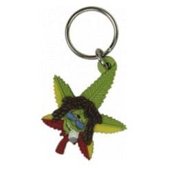 Portachiavi Cannabuds Rasta Bud