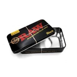 Contenitore RAW BLACK di Latta - 11.5 x 6.5 x 2.4 cm