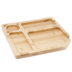 Alternative view of Vassoio con Suddivisioni in Bambù - 24.4x24.4cm