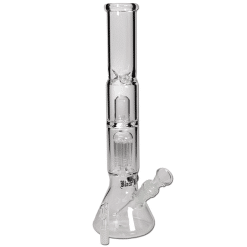 Alternative view of Black Leaf Bong Becher in Vetro 36cm – Kit confezione regalo