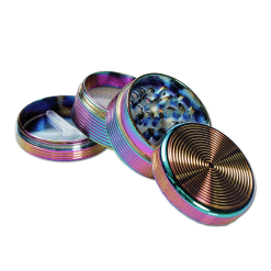 Alternative view of Grinder Iridescente in Metallo - 4 parti 50mm