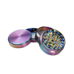 Alternative view of Grinder Iridescente in Metallo - 4 parti 56mm