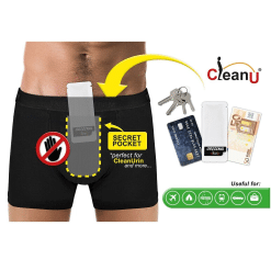Boxer Uomo - Intimo con nascondiglio per urina CleanU