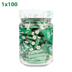 Alternative view of Purize Extra Slim Size 6mm - Verde - Barattolo da 100 filtri