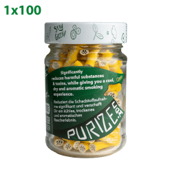 Alternative view of Purize Extra Slim Size 6mm - Giallo - Barattolo da 100 filtri