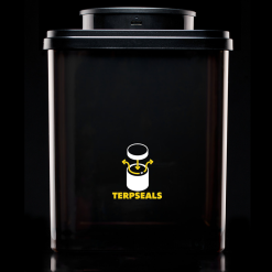 TerpSeals XL Jar 2800 ml – Barattolo ermetico in plastica anti‑UV sottovuoto
