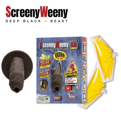 Screeny Weeny 6.0 - Beast Black - Pene finto Nero