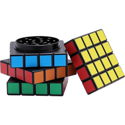 Grinder Rubik in zinco - 4 parti 6cm