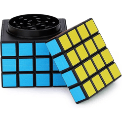 Alternative view of Grinder Rubik in zinco - 4 parti 6cm