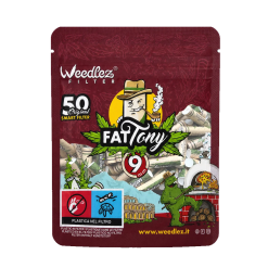 Weedlez Smart Filter - Fat Tony 9mm - Filtri ai Carboni Attivi