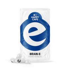 Happy Caps BRAIN-E - Integratore alimentare Memoria e Concentrazione - 4 Caps