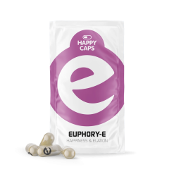 Happy Caps EUPHORY-E - Integratore alimentare Energia ed Euforia - 4 Caps
